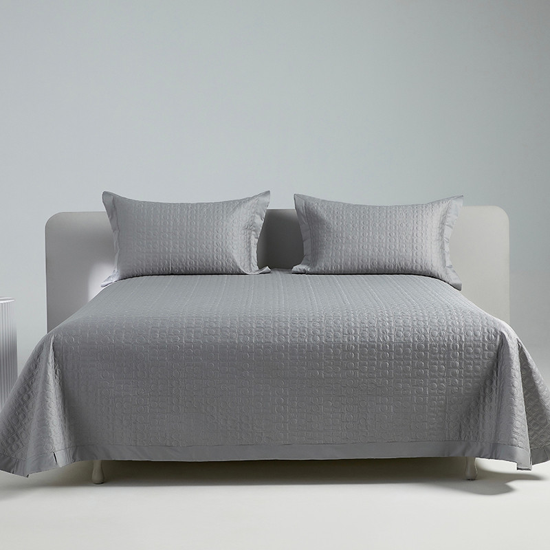 3Pcs Luxury 1000Tc Egyptian Cotton Quilted Bedspread, King Size, Bed Cover, Mattress Topper