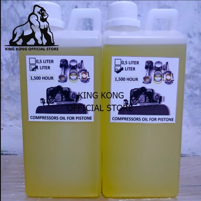Oli Kompresor Angin Piston 1 Liter #Gratisongkir