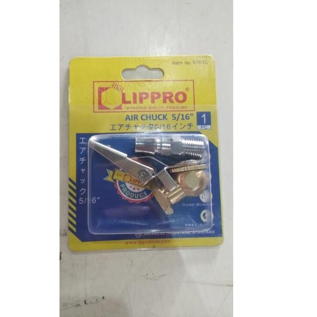 Air Chuck Keong Lippro Kopler Clip On Isi Angin Ban Motor Mobil #Gratisongkir