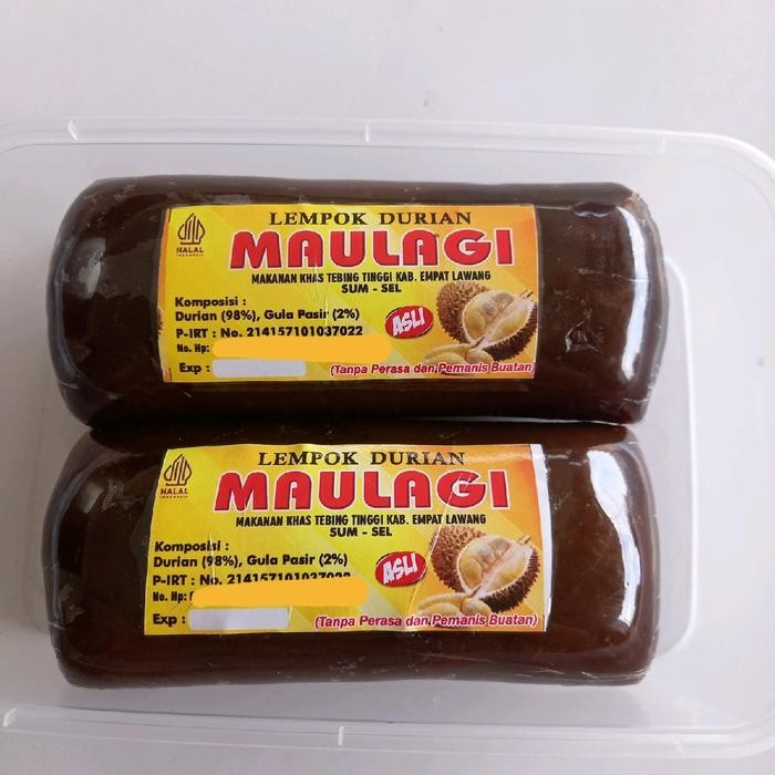 

JTTOP" LEMPOK DUREN ASELI 3 PIECES 700 GRAM