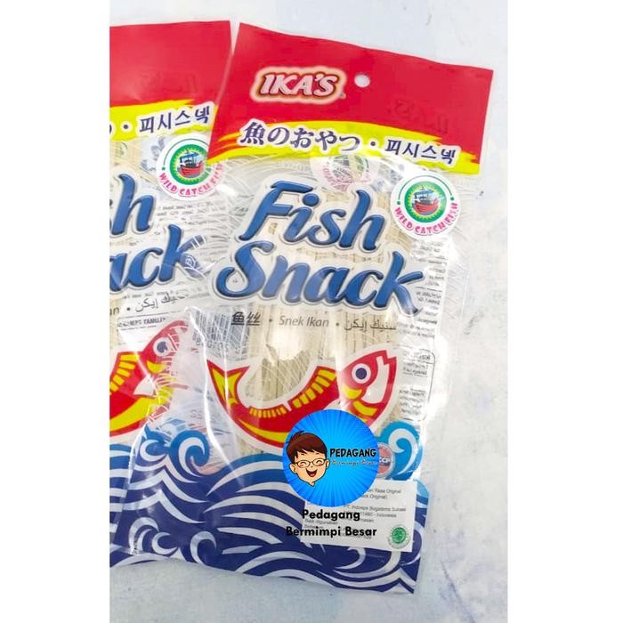 

JTTOP" IKAS FISH SNACK ORIGINAL 30GR SNACK IKAN MALAYSIA SNACK LIDI IKAN
