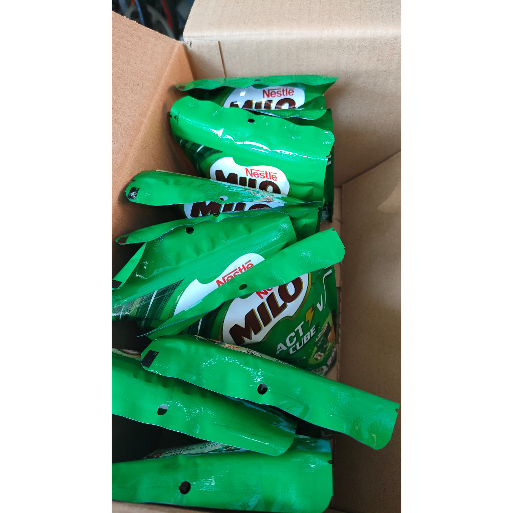

Mamam_Asoy Nestle Milo Cube 1 Pouch Isi 25 Blok - Milo Kotak