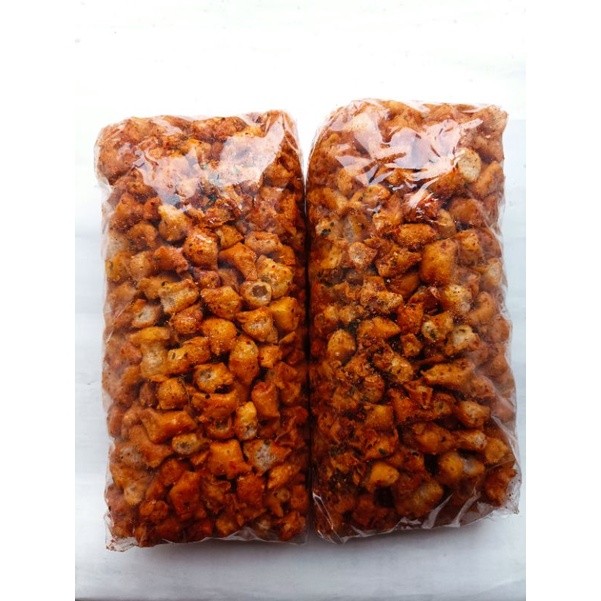 

Mamam_Asoy Termurah Snack Camilan Siomay Mini Kering Kriuk / Renyah / Pedas Balado / Daun Jeruk