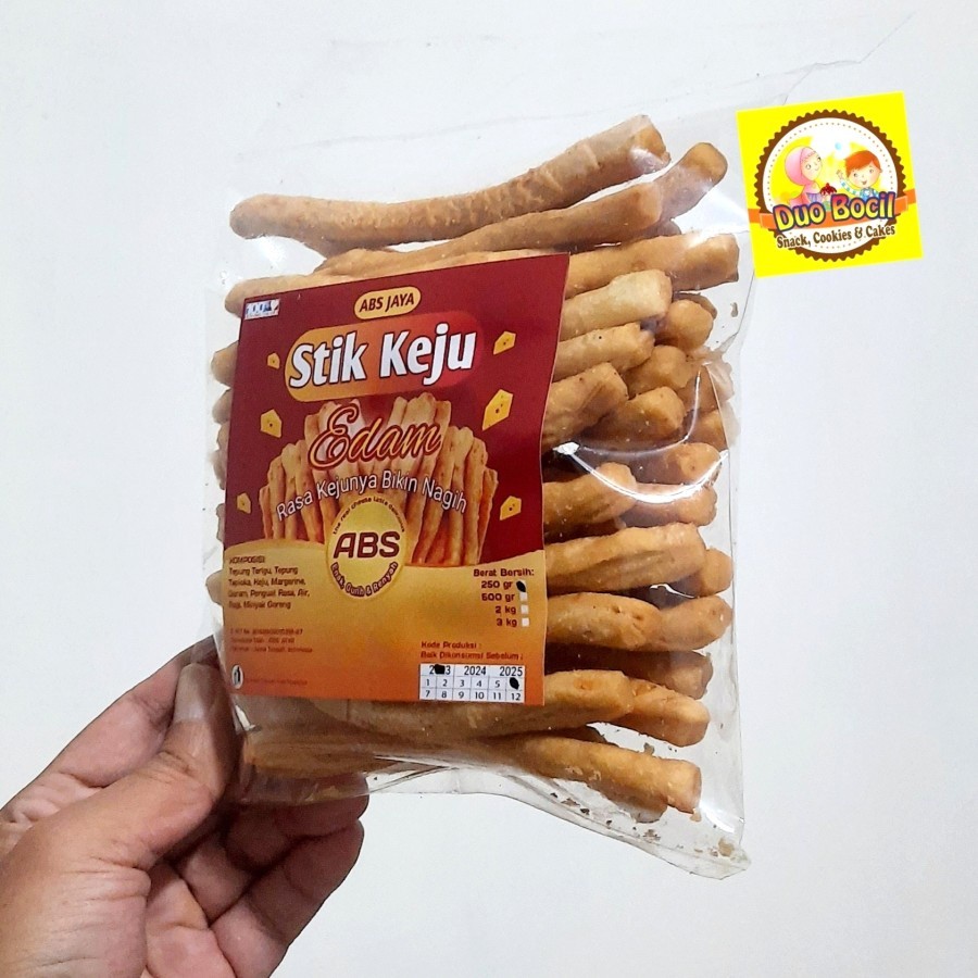 

Mamam_Asoy Cheese Stik Keju Edam Gurih 250 Gram - Duo Bocil Snack