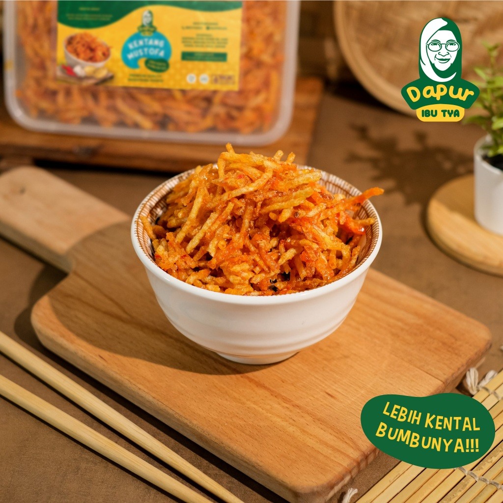 

Mamam_Asoy Kentang Mustofa Dapur Ibu Tya Homemade Toples 220Gr Pedas Manis