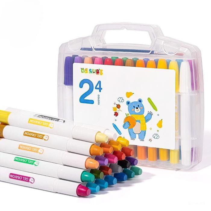 

Deli Gel Crayon 48 Warna - Krayon Gel Untuk Menggambar & Mewarnai, Warna Cerah & Tahan Lama, Ideal