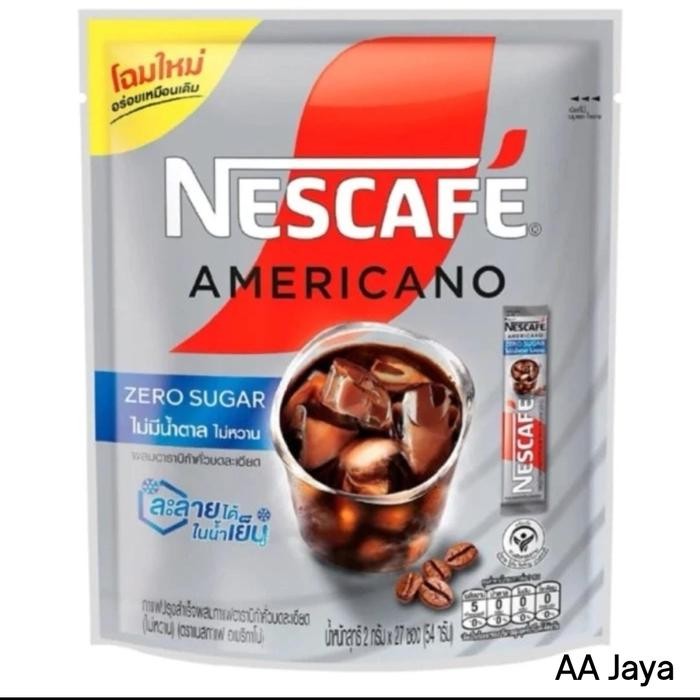 

Nescafe Americano Original & Zero Sugar