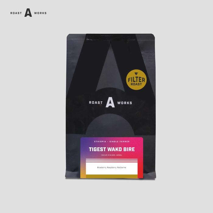

Ethiopia Single Farmer Tigest Wako Bire Lot. ET-24-0376 74112 Natural (Filter) - A Roastworks - Biji