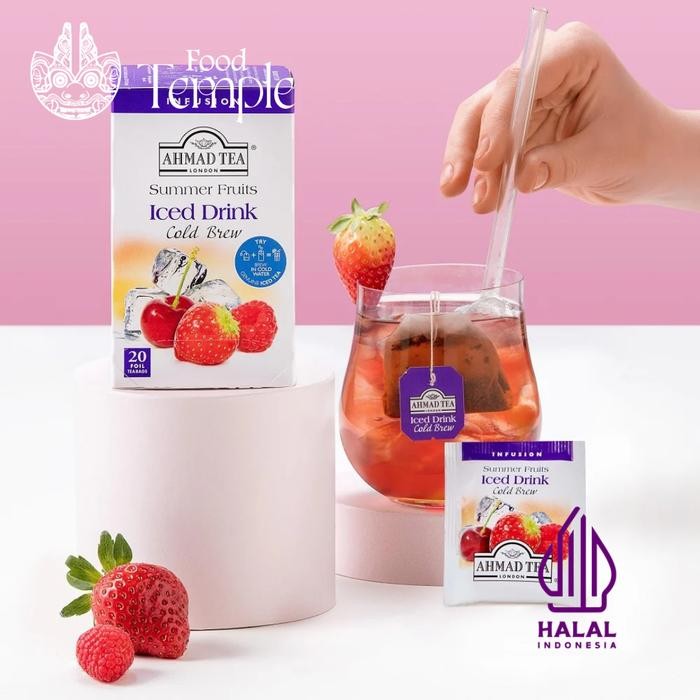 

Tea / Teh Ahmad Tea Summer Fruit Ice Drink Cold Brew