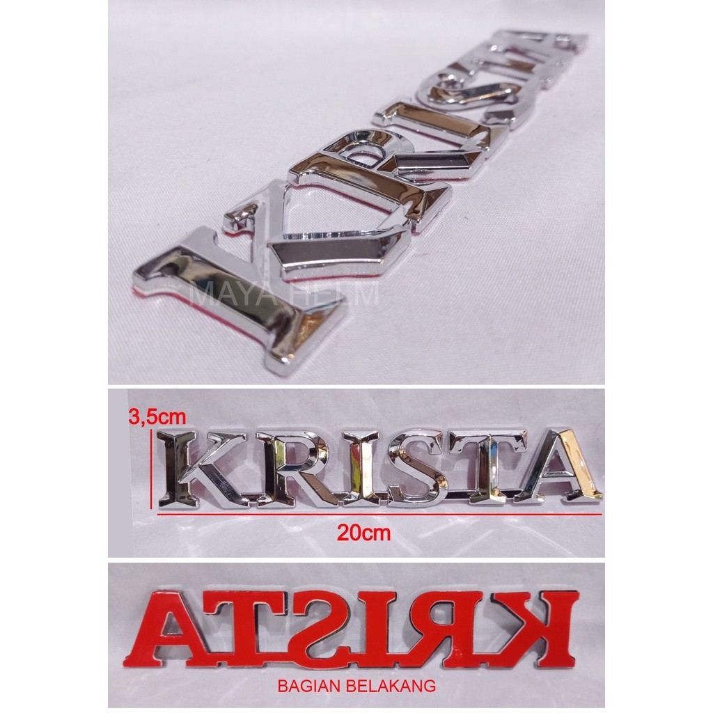 Emblem Logo Mobil Toyota Kijang Krista