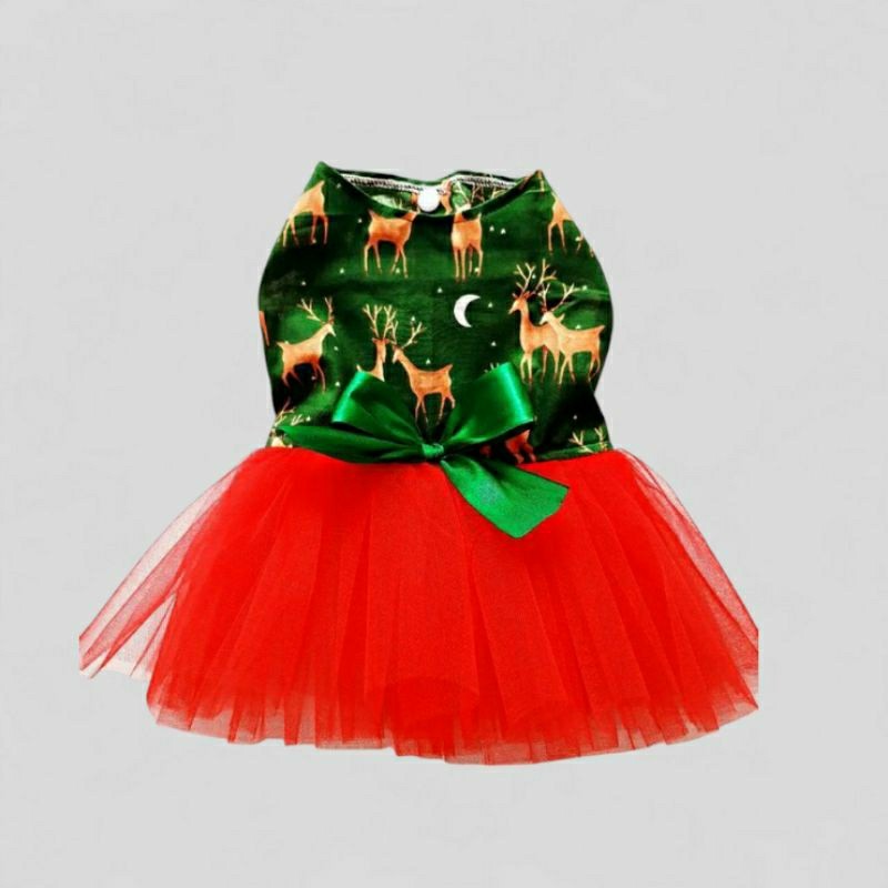 Baju natal anjing baju anjing aksesoris anjing