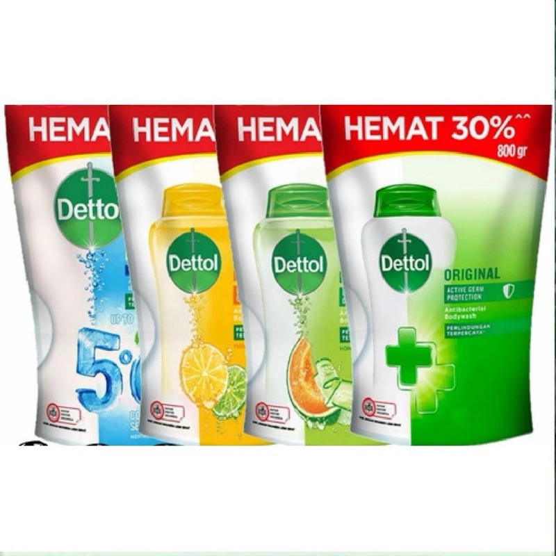 Dettol Sabun Mandi Cair 800gr