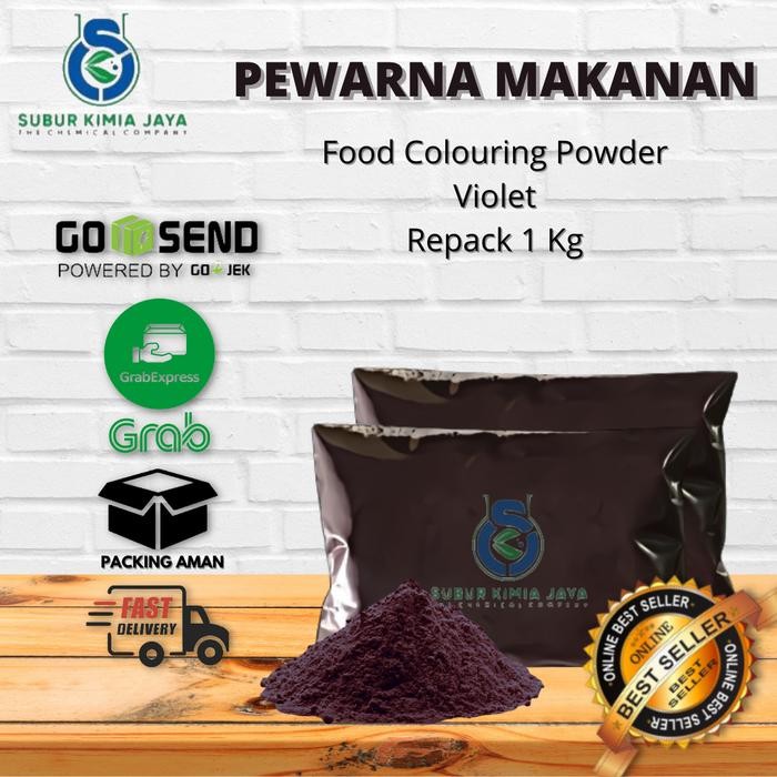 

Pewarna Makanan Bubuk Violet Grape Ungu 1 KG NC