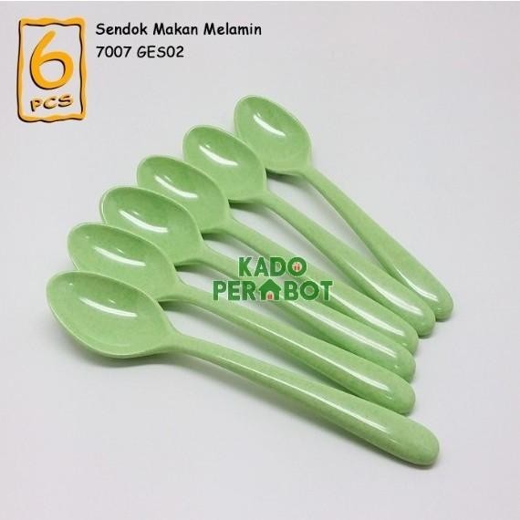 Sendok Makan Melamine Onyx Sendok Melamine Tebal Sendok Onyx 6Pcs