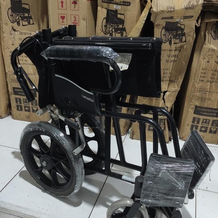 Kursi roda aluminium merk karma