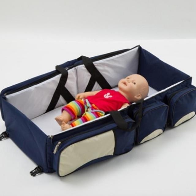 Keranjang Bayi Tempat Tidur Portable Bayi Diaper Travel Bag