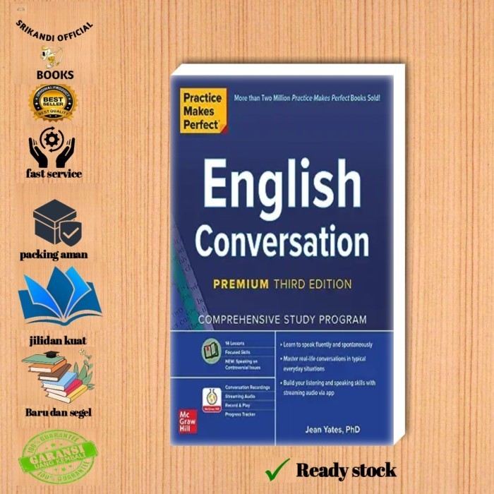 

New Release_Eng/Indo_ conversation book I Yates Jean