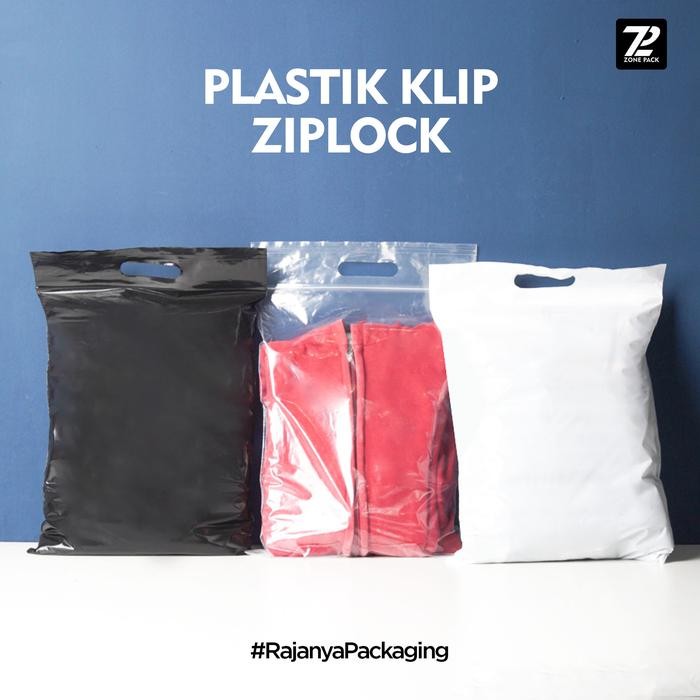 PREMIUM [10 PCS] Plastik Klip Ziplock Plastik Plong Cetik Ziplock Laundry Ziplock Packing Baju