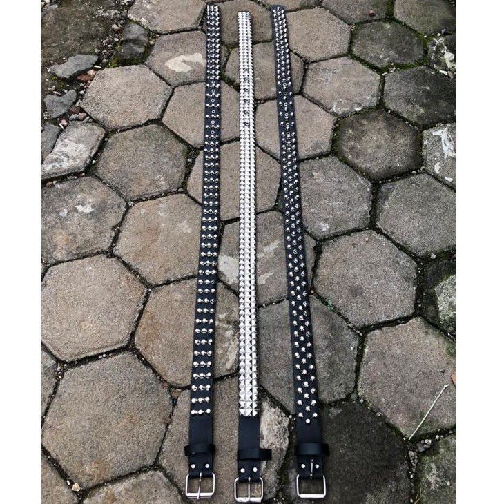 Belt spike punk / Gesper spike punk / Sabuk spike punk rock / Ikat pinggang