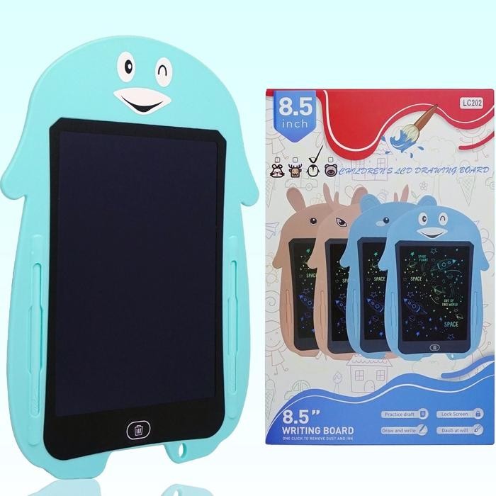 

Bricks - Lcd Writing Tablet 8.5 Papan Tulis Tablet Anak Motif Hewan Lucu Dino