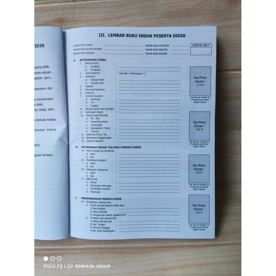 

Bricks - Buku Induk Siswa Sd Kurikulum Merdeka Edisi Revisi