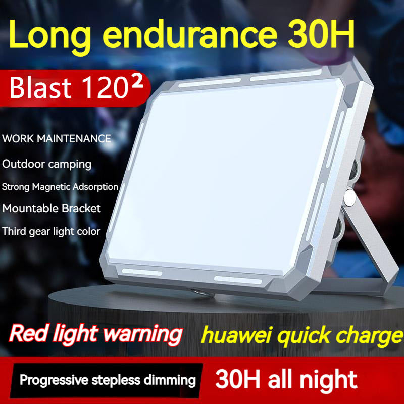 IMPORT LED Camping Tent Light Rechargeable Searchlight High Power Outdoor Emergency Lighting