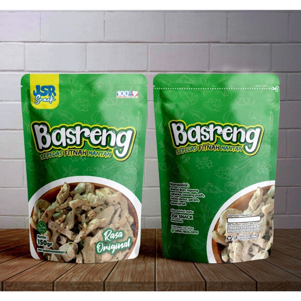 

Andrianbijaksana Basreng Baso Goreng Jsr Snack Isi 150 Gram Rasa Gurih Daun Jeruk