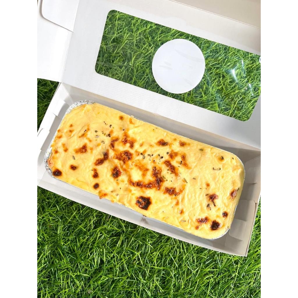 

Andrianbijaksana Spaghetti / Macaroni Brulee (Size 20X10Cm) / Pasta Panggang / Macaroni Panggang