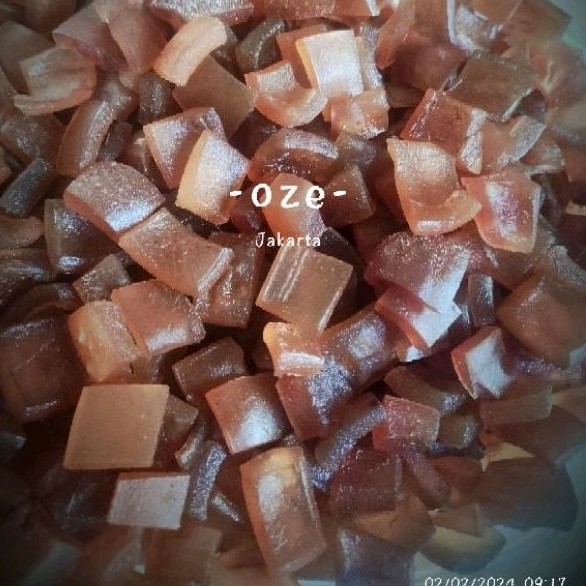 

Andrianbijaksana Jangek 1Kg Kulit Sapi Mentah Siap Goreng Potongan Kotak 100% Kulit Sapi Halal Tanpa