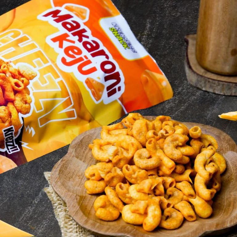 

Andrianbijaksana Keripik Makaroni Renyah Tidak Keras Krenyess Snack 90Gr