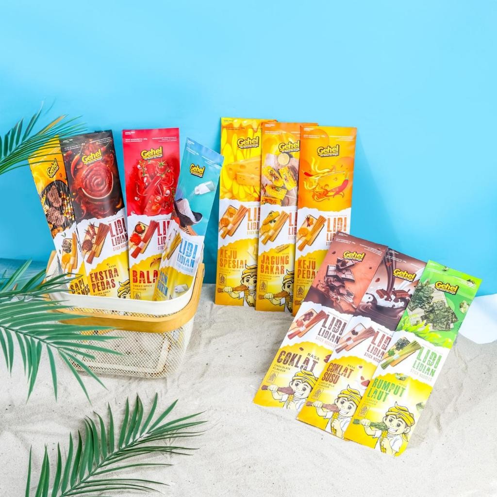 

Andrianbijaksana Mie Lidi Gehel Kemasan Kertas 130Gr