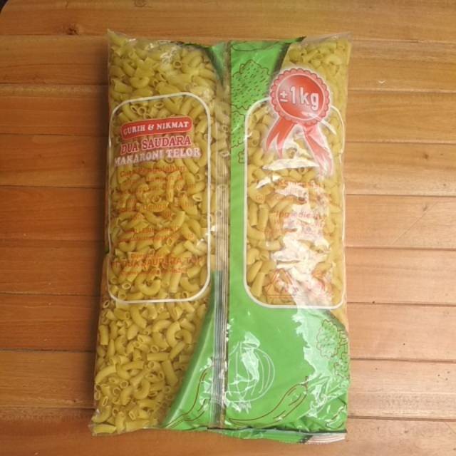 

Andrianbijaksana Dua Saudara Makaroni Telor (Bantet) 1Kg