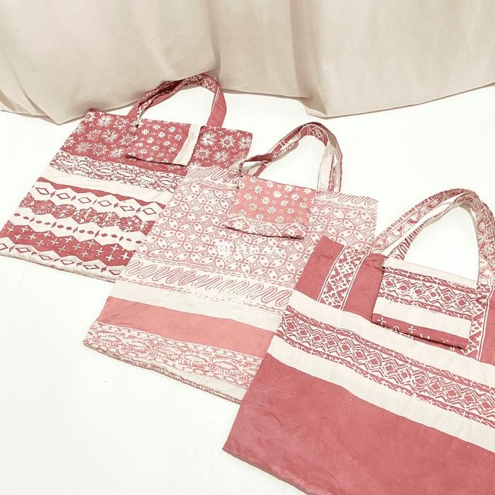 PREMIUM Tas Belanja Lipat Tas Belanja Batik - Batik HUZA