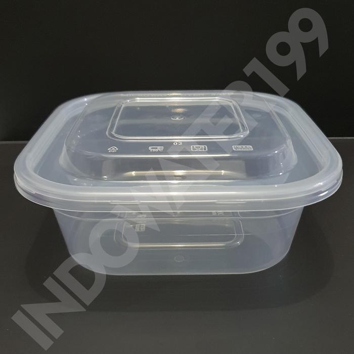 JTTOP" THINWALL MERK DM 600 ML SQUARE