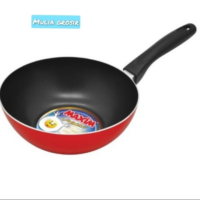 Maxim Deep Wok 24cm Teflon Maxim 24cm