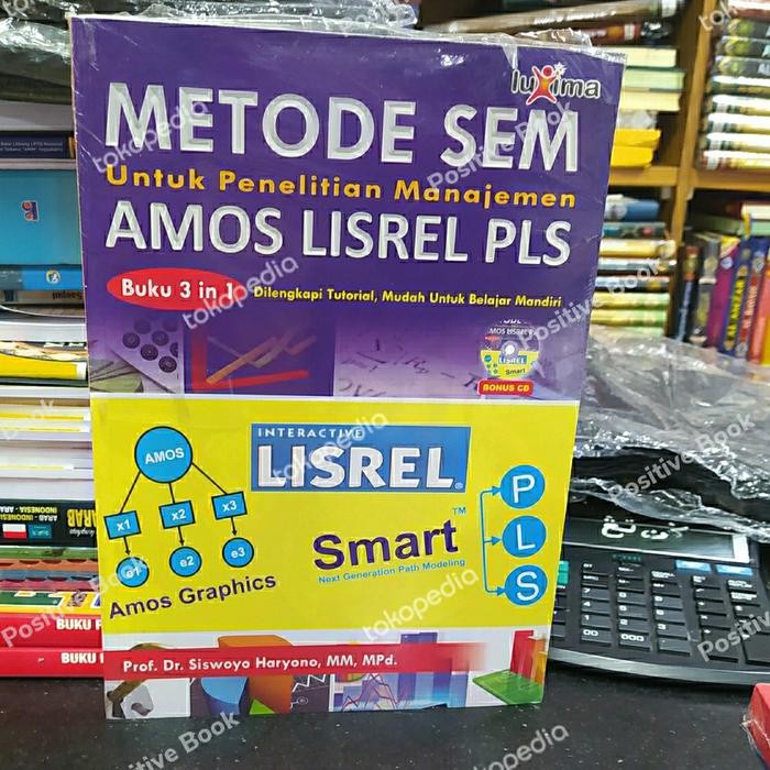 

TERBARU!!! METODE SEM PENELITIAN MANAJEMEN AMOS LISREL PLS ORIGINAL READY