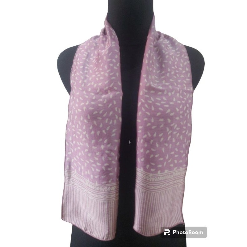 syal sutra batik scraft batik sutra premium selendang sutra sutera