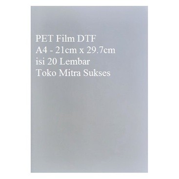 PET Film DTF A4