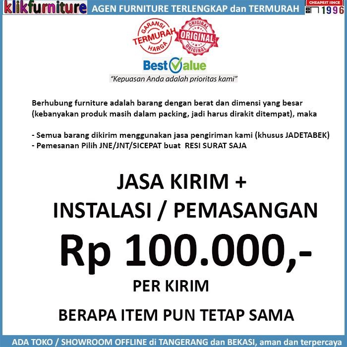 

Jasa Kirim Dan Instalasi 100Rb #Gratisongkir