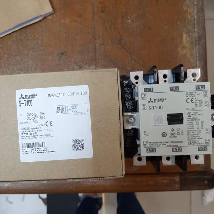 Kontaktor Mitsubishi St100 230V/Contactor St 100 Mitsubishi