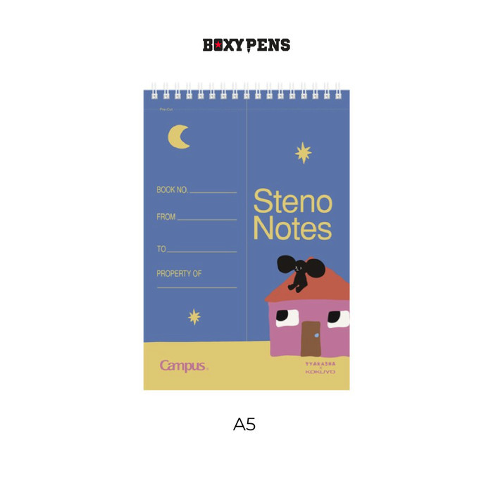 

Kokuyo Tyakasha Steno Notes Spiral Notebook #Gratisongkir