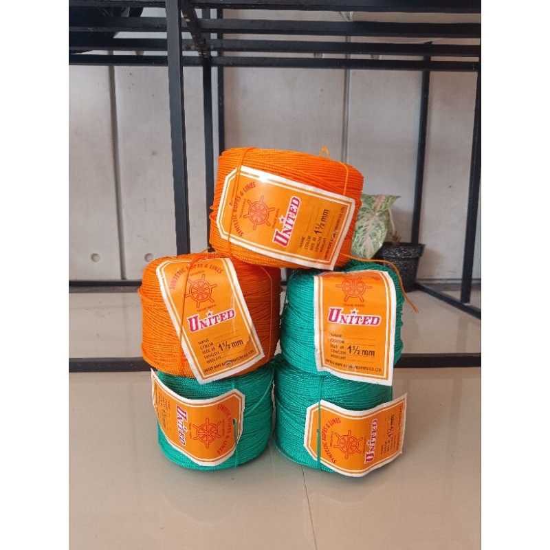 Pinan Shop Kenur 1,5Mm United/ Tali Tampar 1,5Mm/ Tali Tambang 1,5Mm United/ Tali Sapi Tali Layangan