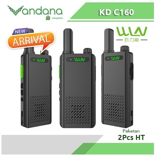 HT WALKIE TALKIE WLN KDC160 / KD C160 UHF 400-470 MHz