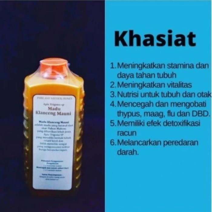 

madu hutan klanceng murni