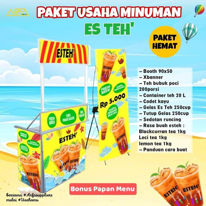 

Franchise Paket Usaha Minuman Es Teh