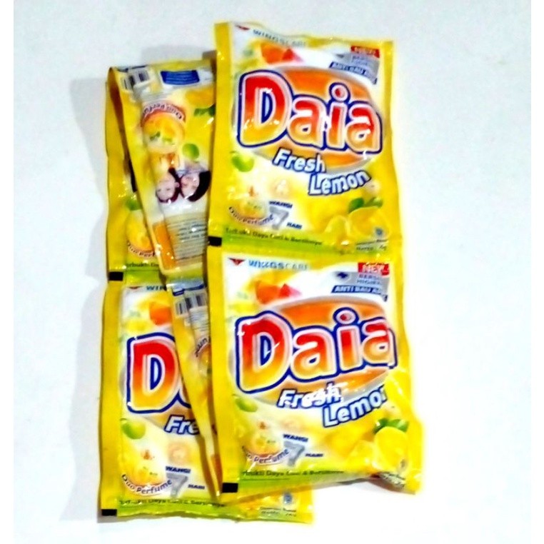 DAIA KUNING 23 gr 1 RENTENG ISI 6 PCS ECERAN 500