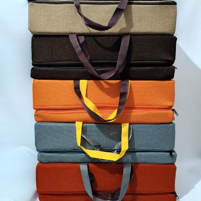 Bantal Meditasi Lipat Alas Tempat Duduk Matras Meditasi Doa Yoga (L)