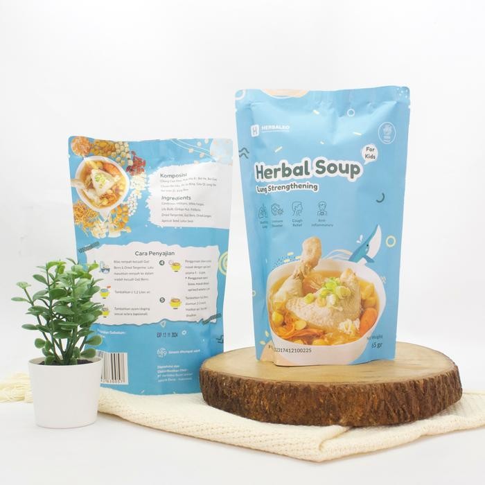 

Terbaru Hebaleo Sup Paru-Paru Untuk Anak 65 gram / Herbal Soup Lung strengthen Ready