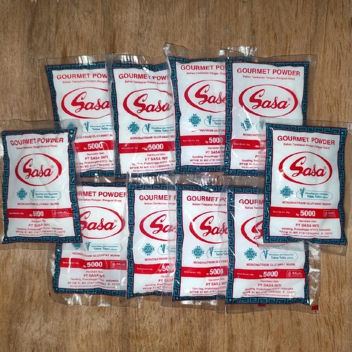 

Barang Terlaris [ 10 Pcs ] Sasa Micin Penyedap 85gram Ready