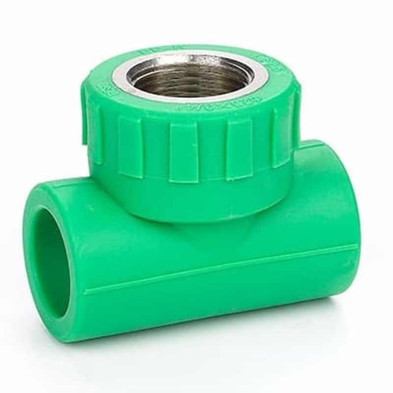FemaleTeePPR1/2InchTDD PPR20mmTeeDratDalamPPR0.5 inch FemaleThreadTee